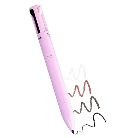4-in-1 Luxury Makeup Pen – Eyeliner, Lip Liner, Brow & Highlighter in One