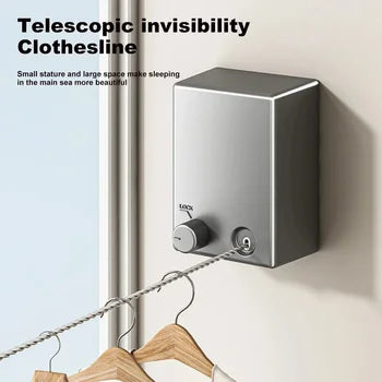 Retractable Telescopic Clothesline – Space-Saving Drying Rope