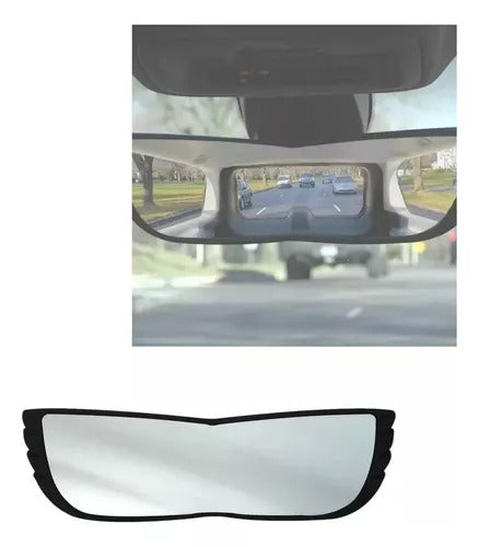 Wide-Angle Rearview Mirror with Angel Vision – Enhance Your Driving Safety!