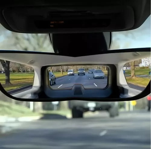 Wide-Angle Rearview Mirror with Angel Vision – Enhance Your Driving Safety!