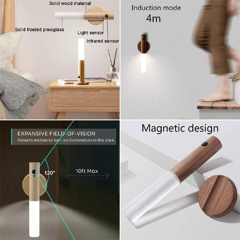 Cordless Motion Sensor Night Light – Smart Lighting for Every Space