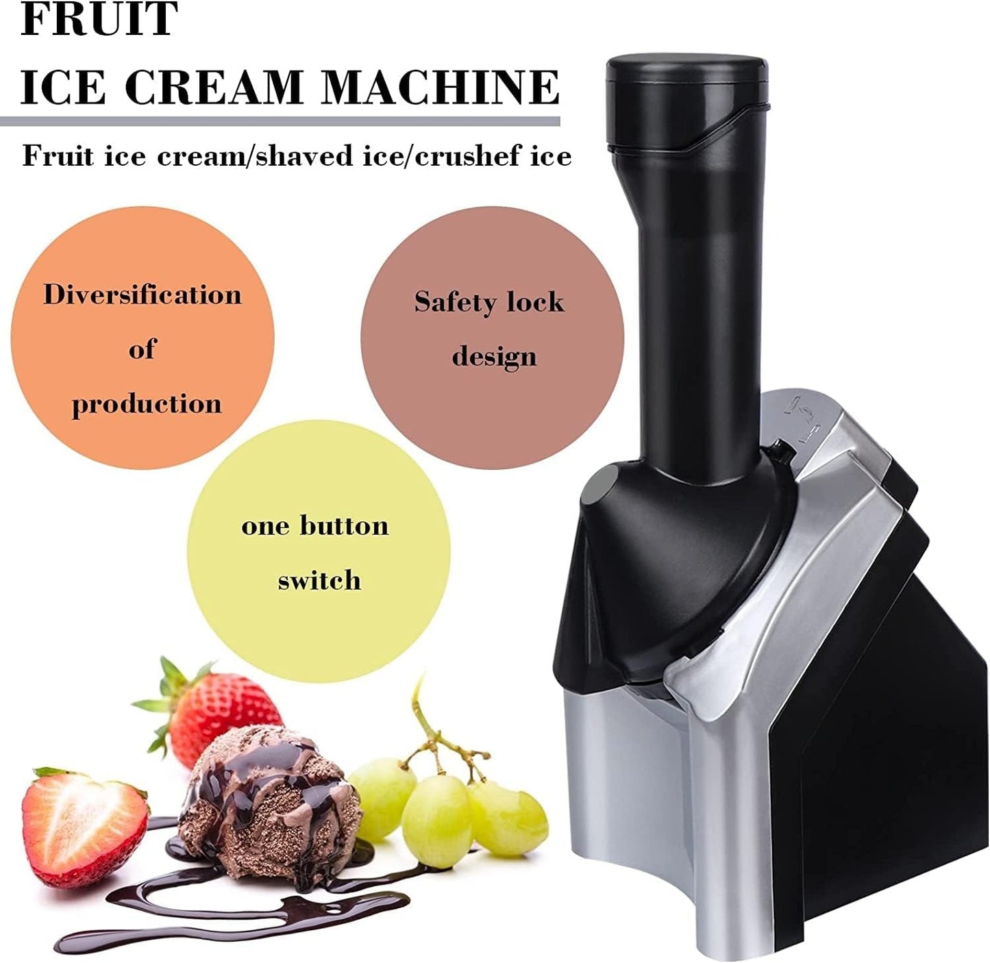 Frozen Fruit Ice Cream Maker β Healthy, Homemade Treats in Minutes!