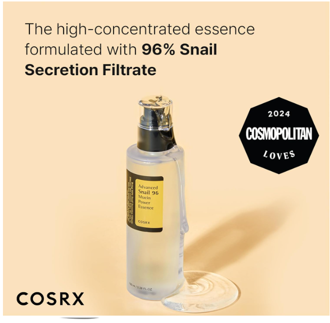 Snail Mucin 96% Power Repairing Essence 100ml