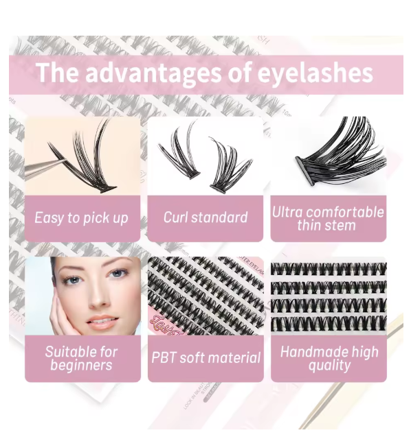 Eyelash Cluster Kit – DIY Lash Extension Set