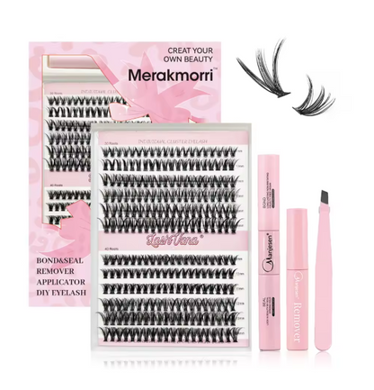 Eyelash Cluster Kit – DIY Lash Extension Set