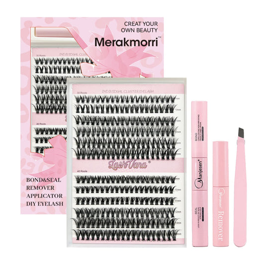 Eyelash Cluster Kit – DIY Lash Extension Set
