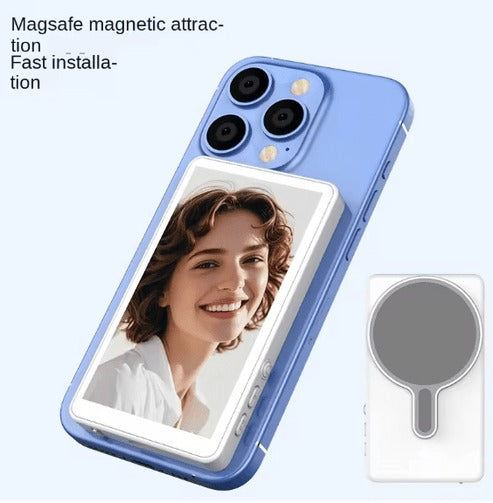 Magnetic Vlog Screen with Real-Time Preview, Bluetooth Remote & Full HD Display for Pro Content Creation