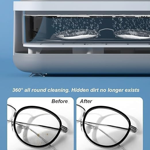Ultrasonic Glasses and Jewelry Cleaner